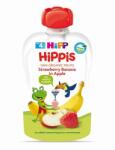 HIPP HiPPiS BIO Eper-banán almával gyümölcspép bébiétel 4 hónapos kortól 100g