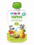 HIPP HiPPiS BIO Körte-banán-kiwi gyümölcspép bébiétel 6 hónapos kortól 100g