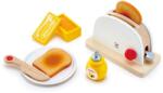 Hape Set de joaca din lemn - Toaster si accesorii mic dejun (E3148A) Bucatarie copii