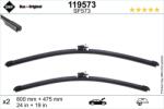 SWF Set 2 lamele stergator SWF 119573 (119573)