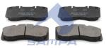 SAMPA set placute frana, frana disc SAMPA 096.609 (096.609)