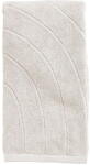 Zone Világosszürke frottír pamut törölköző 50x100 cm Time - Zone