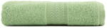 Foutastic zöld színű tiszta pamut törölköző, 70 x 140 cm