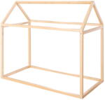 Roba Natúr színű házikó alakú gyerekágy 70x140 cm Montessori - Roba - bonami - 57 520 Ft