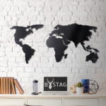 Bystag Fali térkép 120x60 cm Silhouette - Bystag - bonami - 31 490 Ft