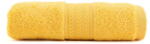 Foutastic sárga törölköző 100% pamutból, 50 x 90 cm