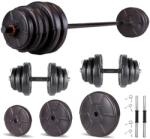 Progressive Set haltera si gantere reglabile PROGRESSIVE 65 KG (ECG65)