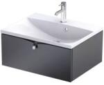 Oristo Siena dulap 59.6x45.5x25 cm sub chiuveta pe perete negru OR45-SD1S-60-8 (OR45SD1S608)