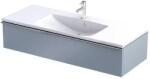 Oristo Etna dulap 119.6x45.5x25 cm sub chiuveta pe perete albastru OR52-SD1S-120-16 (OR52SD1S12016)