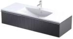 Oristo Etna dulap 119.6x45.5x25 cm sub chiuveta pe perete negru OR52-SD1S-120-8R (OR52SD1S1208R)