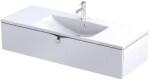 Oristo Siena dulap 119.6x45.5x25 cm sub chiuveta pe perete alb OR45-SD1S-120-2 (OR45SD1S1202)