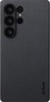 PITAKA UltraSlim Case Black/Grey Twill Samsung Galaxy S25 Ultra tok (KS2501U)