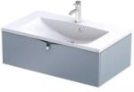 Oristo Siena dulap 79.6x45.5x25 cm sub chiuveta pe perete gri OR45-SD1S-80-16 (OR45SD1S8016)