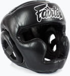 Fairtex Box fejvédő dziecięcy Fairtex Headguard for Kids black