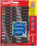Sharpie Комплект маркери Sharpie Acrylic, 12 цвята, блистер (32529-А-СТАНД. ЦВ)