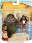 Mattel Disney Hercegnők: Vaiana 2 - Vaiana és Maui figura játékszett - Mattel (JDD45) - jatekshop