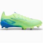 PUMA Ultra 5 Ultimate MxSG futballcipő 41 kék|sárga|zöld