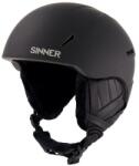 SINNER Sí és snowboardsisak SINNER Crest, Fekete, Unisex fekete