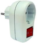 UltraTech elosztó, kapcsolóval, fehér, műanyag16A/250V, gyermekvédelemmel UT-AD120WH (UT-AD120WH)