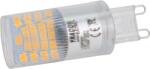 TRACON Tracon LG9H4W LED G9 fényforrás alumínium házzal 230 VAC, 4 W, 2700 K, G9, 350 lm, 200°, EEI=F (LG9H4W)