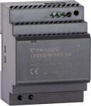 TRACON Tracon LDCVDIN-100-24 DIN sínre szerelhető tápegységszabályozható DC kimenettel 90-264VAC, 3A/DC24V, 3, 83A/92W (LDCVDIN-100-24)