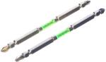 SK11 kétvégű torziós csavarhúzó bitkészlet, széles - 2 db - PH2 - 130 mm