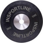 inSPORTline Gumis súlytárcsa inSPORTline Bumper Plate 20 kg 50 mm 0 Súlytárcsa