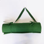 SAMARALI Pamut jógaszőnyeg - Chateau Grey 200 CM szürke|zöld