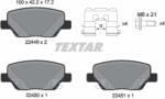 TEXTAR set placute frana, frana disc TEXTAR 2244901 - automobilus - 275,20 RON
