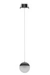Mantra Pendul LED 10W 3000K incastrat Negru KILDA 8436 (8436)