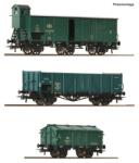 Roco Комплект от три вагона: Товарен влак, sncb iii (6600079)