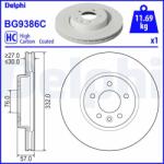 DELPHI Disc frana DELPHI BG9386C (BG9386C)