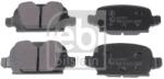 Febi Bilstein set placute frana, frana disc FEBI BILSTEIN 16626 (16626)