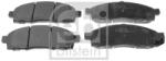 Febi Bilstein set placute frana, frana disc FEBI BILSTEIN 116300 (116300)