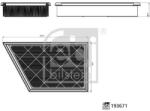 Febi Bilstein Filtru aer FEBI BILSTEIN 193671 (193671)