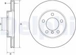 DELPHI Disc frana DELPHI BG4668C (BG4668C) - automobilus
