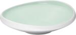 LE COQ PORCELAINE LE COQ Ninfa Mély tányér, magasság: 70 mm, átmérő: 260 mm, aquamarin, matt/fehér
