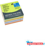 Info Notes Jegyzettömb öntapadó, 75x75mm, 450lap, Info Notes intenzív zöld, sárga, lila, narancs (5654-52) - nyomtassotthon