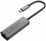 ADAM elements Casa USB-C with Ethernet Adapter 2.5Gb/s - адаптер USB-C към Ethernet за компютри с USB-C порт (тъмносив)