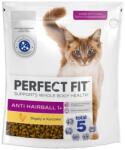 Perfect Fit (Hairball 1+) 750 g csirkében gazdag száraz teljes értékű eledel felnőtt macskák számára