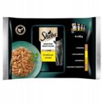 Sheba Selection Select Slices Poultry Flavours tasak 4x85 g nedves teljes értékű eledel felnőtt macskáknak, kacsa, csirke, baromfi, kacsa és pulyka szaftos szeletekkel