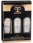Panyolai Pálinka 0, 05L Pálinkához Díszdoboz Mini Válogatás 3 darabos [ITALT NEM TARTALMAZ]