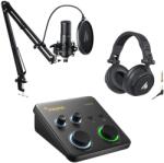 Maono Studio One - Set inregistrare voce (interfață audio pentru înregistrare, microfon, casti audio)