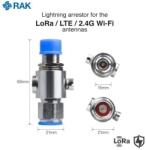 RAKwireless Villám leválasztó LoRaWAN® | Helium antánnához | RAKwireless (910033)