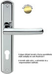  Linea Cali Dafne fényes réz Pajzsos kilincsgarnitúra 509 PL OL (LC-K210-LU)