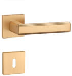 APRILE RAFLESIA Négyzetrozettás Q SLIM 7MM KG - Szatén arany színű BB (AS-RAFLESIA-Q-7S-KG-51)