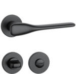 APRILE ORCHIDE Körrozettás R SLIM 7MM BK - Fekete WC (AS-ORCHIDE-R-7S-BK-58)