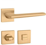 APRILE LUNARIA Négyzetrozettás Q SLIM 7MM KG - Szatén arany színű WC (AS-LUNARIA-Q-7S-KG-58)