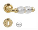 Linea Cali Crystal aranyozott körrozettás kilincsgarnitúra 830 RB 103 OZ (LC-K193-OZ)