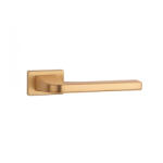 APRILE ISMENA Téglalaprozettás RT SLIM 7MM KG - Szatén arany színű (CSAK KILINCS FELSŐ ROZETTÁN) (AS-ISMENA-RT-7S-KG)